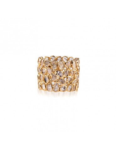 Immortelle dentelle , Bague Tube