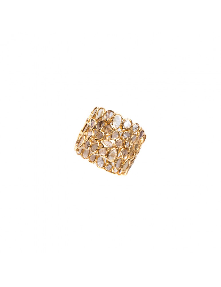 Immortelle dentelle , Bague Tube