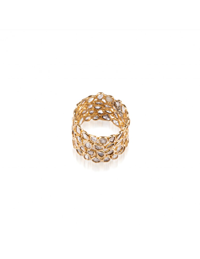 Immortelle dentelle , Bague Tube