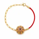 Zini Mare , bracelet chaine oursin