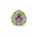 Bollywood, bague Coeur
