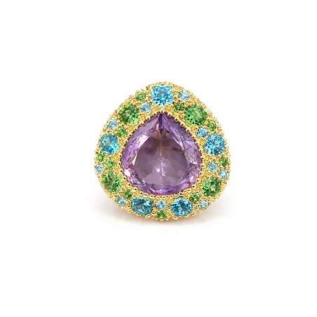 Bollywood, bague Coeur