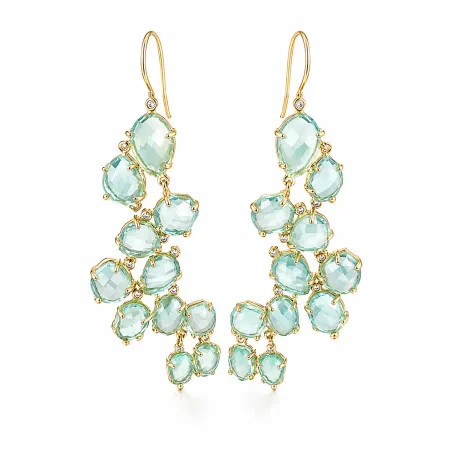 Balanina, boucles d'oreilles Flora
